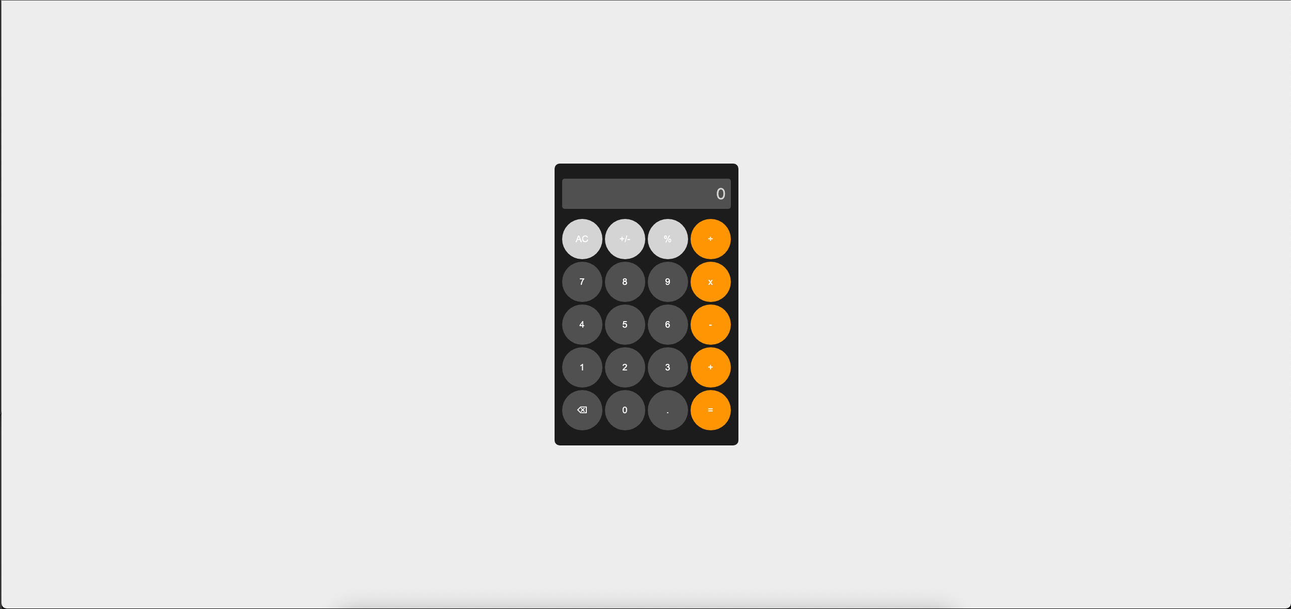 Calculator Project
